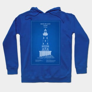 Rock of Ages Light Lighthouse - Michigan - AD Hoodie